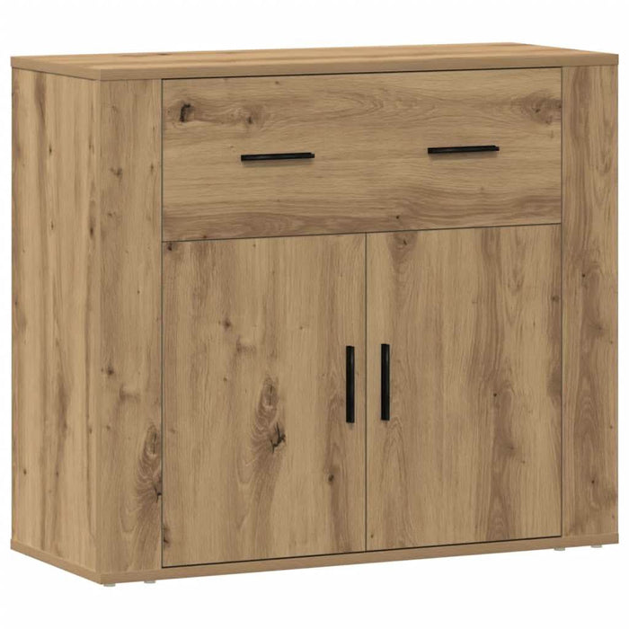 Dulap, stejar artizanal, 80x33x70 cm, lemn prelucrat - WALTI WALTI