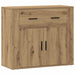 Dulap, stejar artizanal, 80x33x70 cm, lemn prelucrat - WALTI WALTI