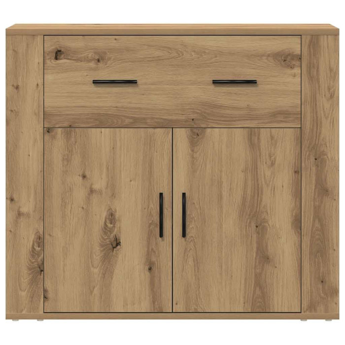 Dulap, stejar artizanal, 80x33x70 cm, lemn prelucrat - WALTI WALTI