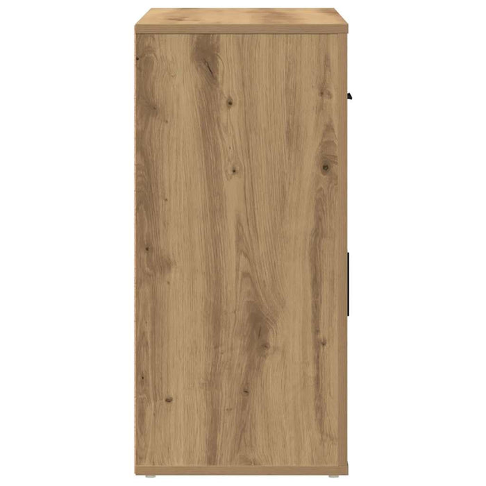 Dulap, stejar artizanal, 80x33x70 cm, lemn prelucrat - WALTI WALTI