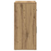 Dulap, stejar artizanal, 80x33x70 cm, lemn prelucrat - WALTI WALTI