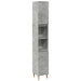 Dulap de baie, gri beton, 30x30x190 cm, lemn prelucrat - WALTI WALTI