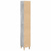 Dulap de baie, gri beton, 30x30x190 cm, lemn prelucrat - WALTI WALTI