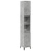 Dulap de baie, gri beton, 30x30x190 cm, lemn prelucrat - WALTI WALTI