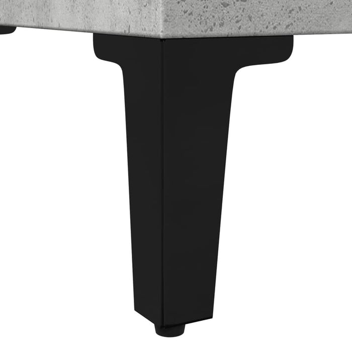 Dulap de baie, gri beton, 30x30x190 cm, lemn prelucrat - WALTI WALTI