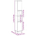 Dulap de baie, gri beton, 30x30x190 cm, lemn prelucrat - WALTI WALTI