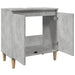 Dulap de chiuvetă, gri beton, 58x33x60 cm, lemn prelucrat - WALTI WALTI
