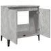 Dulap de chiuvetă, gri beton, 58x33x60 cm, lemn prelucrat - WALTI WALTI