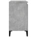 Dulap de chiuvetă, gri beton, 58x33x60 cm, lemn prelucrat - WALTI WALTI