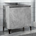 Dulap de chiuvetă, gri beton, 58x33x60 cm, lemn prelucrat - WALTI WALTI