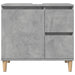 Dulap de chiuvetă, gri beton, 65x33x60 cm, lemn prelucrat - WALTI WALTI