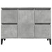Dulap de chiuvetă, gri beton, 80x33x60 cm, lemn prelucrat - WALTI WALTI