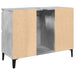 Dulap de chiuvetă, gri beton, 80x33x60 cm, lemn prelucrat - WALTI WALTI