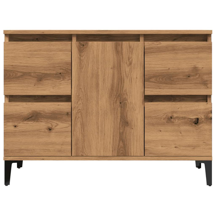 Dulap de chiuvetă stejar artizanal, 80x33x60 cm, lemn prelucrat - WALTI WALTI
