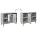 Dulap pentru baie, gri beton, 80x33x60 cm, lemn compozit - WALTI WALTI