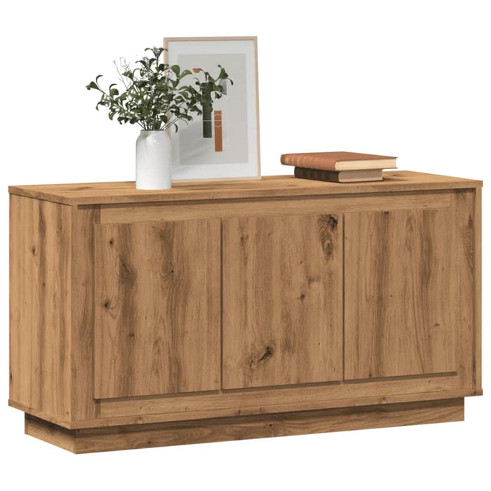 Servantă, stejar artizanal, 102x35x55 cm, lemn prelucrat - WALTI WALTI