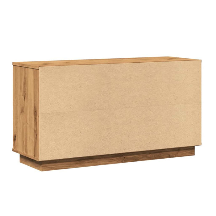 Servantă, stejar artizanal, 102x35x55 cm, lemn prelucrat - WALTI WALTI