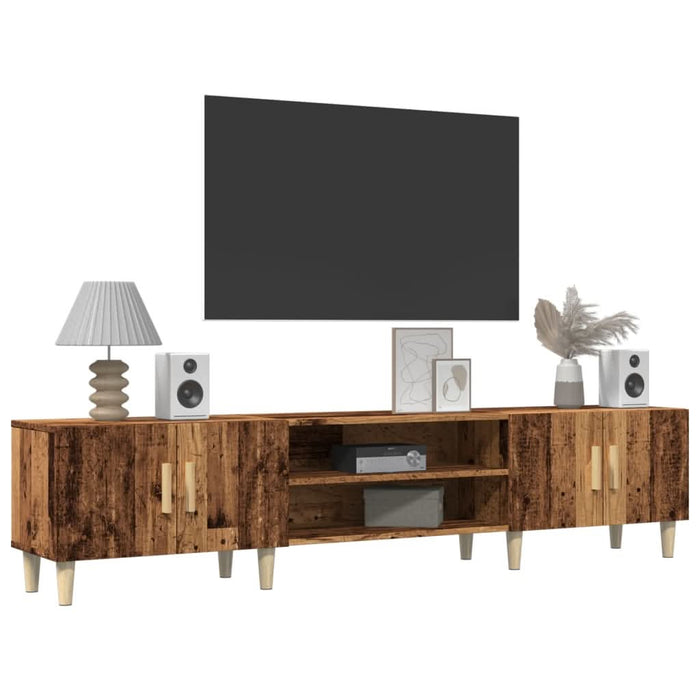 Comodă TV, lemn vechi, 180x31,5x40 cm, lemn prelucrat - WALTI WALTI