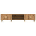 Dulap TV, stejar artizanal, 180x31,5x40 cm, lemn prelucrat - WALTI WALTI