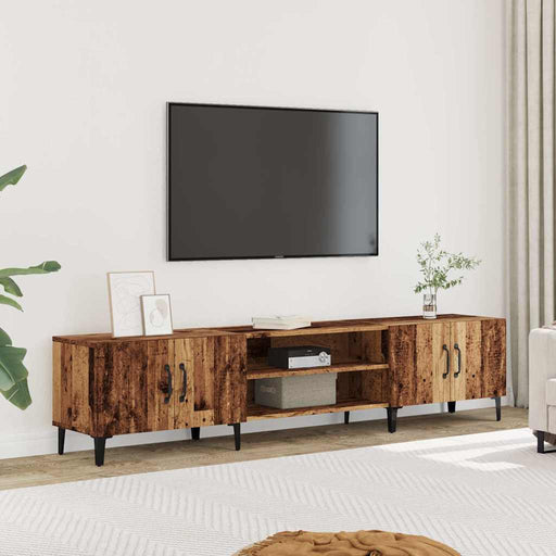 Comodă TV, lemn vechi, 180x31,5x40 cm, lemn prelucrat - WALTI WALTI