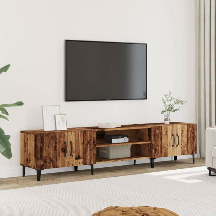 Comodă TV, lemn vechi, 180x31,5x40 cm, lemn prelucrat - WALTI WALTI