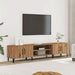 Dulap TV, stejar artizanal, 180x31,5x40 cm, lemn prelucrat - WALTI WALTI