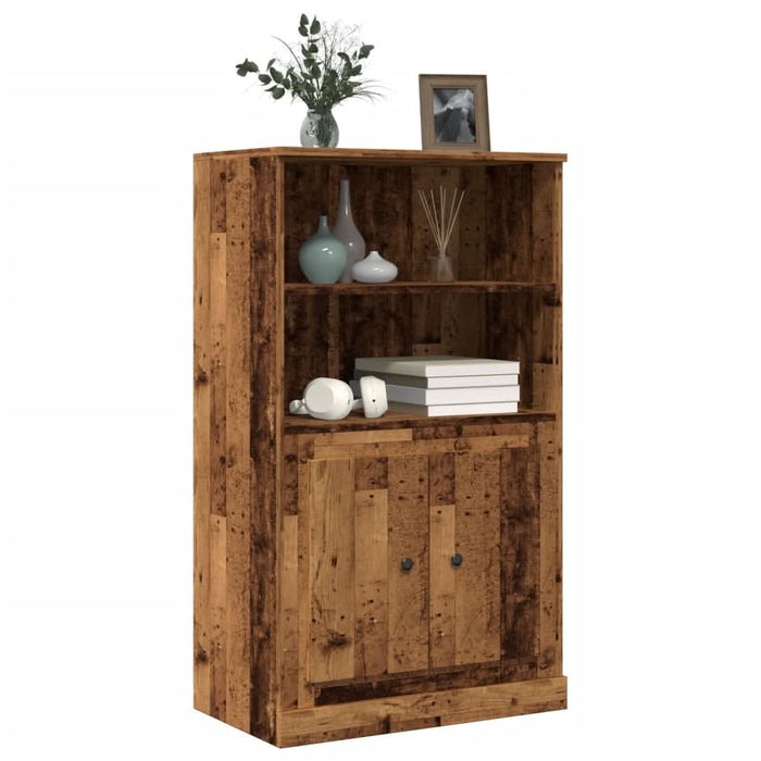 Dulap înalt, lemn vechi, 60x35,5x103,5 cm, lemn prelucrat - WALTI WALTI