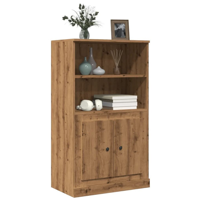 Dulap înalt, stejar artizanal, 60x35,5x103,5 cm, lemn prelucrat - WALTI WALTI