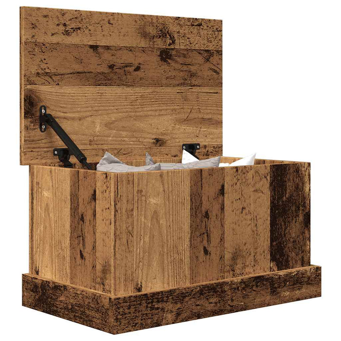 Cutie de depozitare lemn vechi 30x50x28 cm lemn prelucrat - WALTI WALTI