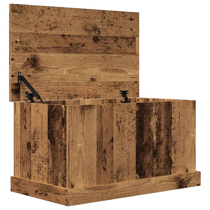 Cutie de depozitare lemn vechi 70x40x38 cm lemn prelucrat - WALTI WALTI