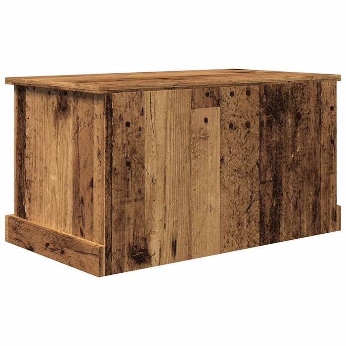 Cutie de depozitare lemn vechi 70x40x38 cm lemn prelucrat - WALTI WALTI