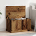 Cutie de depozitare lemn vechi 70x40x38 cm lemn prelucrat - WALTI WALTI