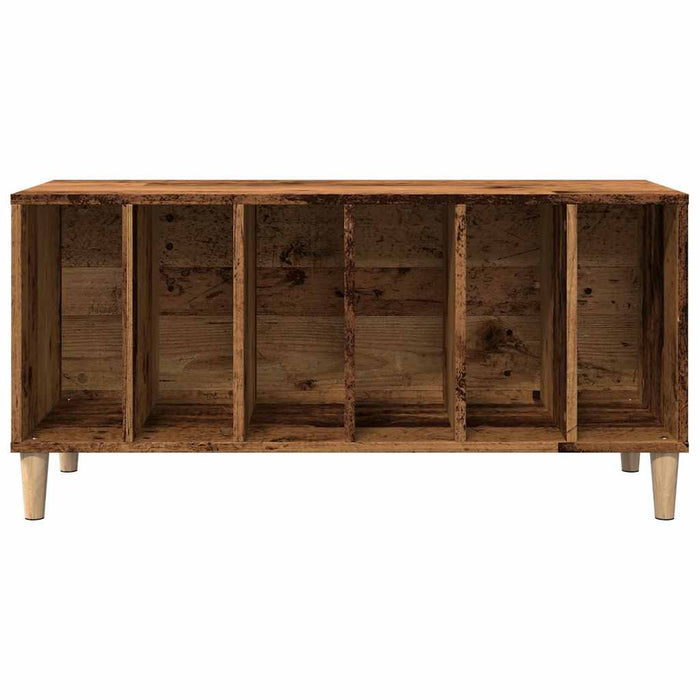 Dulap discuri, lemn vechi, 100x38x48 cm, lemn prelucrat - WALTI WALTI