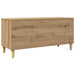 Dulap de discuri stejar artizanal, 100x38x48 cm, lemn prelucrat - WALTI WALTI