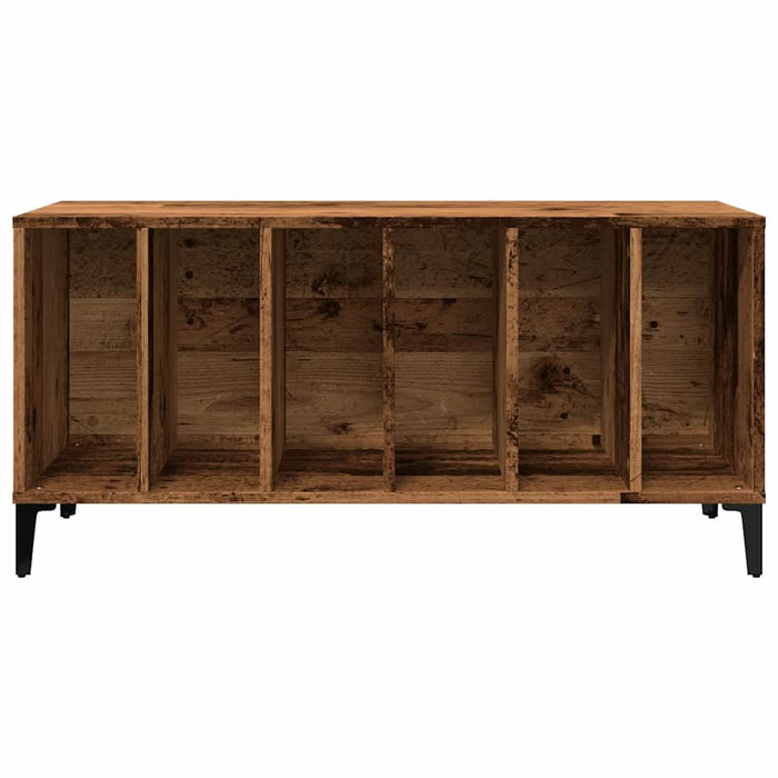 Dulap discuri, lemn vechi, 100x38x48 cm, lemn prelucrat - WALTI WALTI