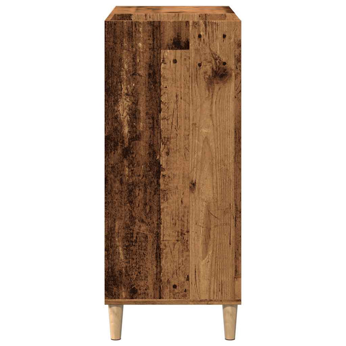 Dulap pentru discuri lemn vechi 84,5x38x89 cm lemn prelucrat - WALTI WALTI