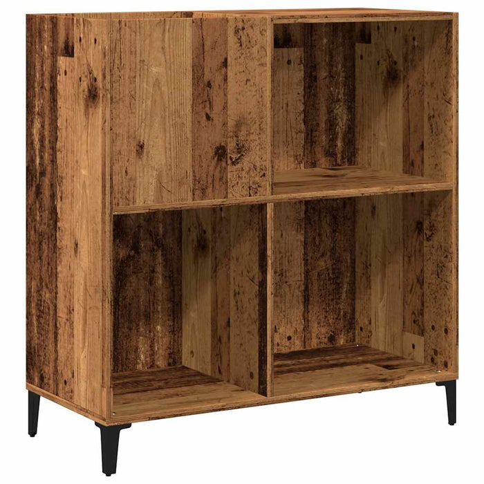 Dulap pentru discuri lemn vechi 84,5x38x89 cm lemn prelucrat - WALTI WALTI