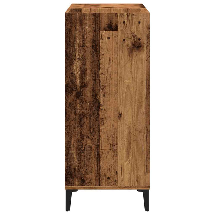 Dulap pentru discuri lemn vechi 84,5x38x89 cm lemn prelucrat - WALTI WALTI