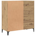 Dulap discuri stejar artizanal 84,5x38x89 cm lemn prelucrat - WALTI WALTI