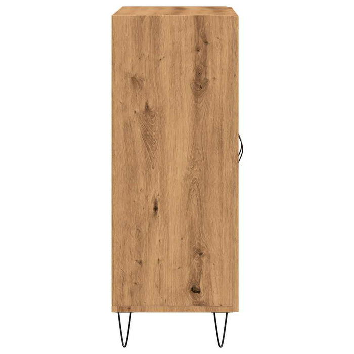 Dulap, stejar artizanal, 69,5x34x90 cm, lemn prelucrat - WALTI WALTI
