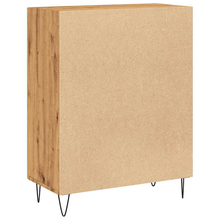 Dulap, stejar artizanal, 69,5x34x90 cm, lemn prelucrat - WALTI WALTI