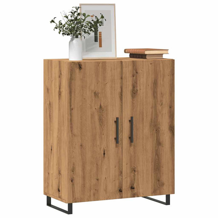 Dulap, stejar artizanal, 69,5x34x90 cm, lemn prelucrat - WALTI WALTI