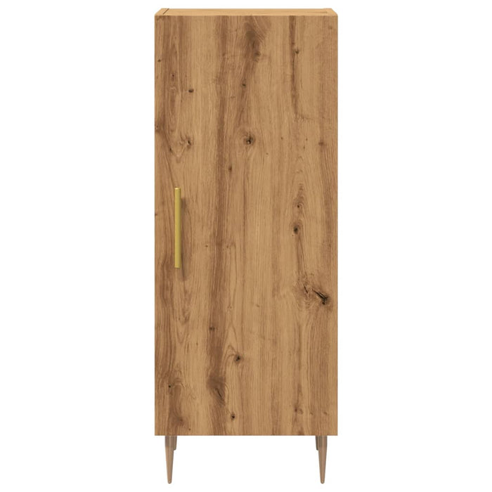 Servantă, stejar artizanal, 34,5x34x90 cm, lemn compozit WALTI