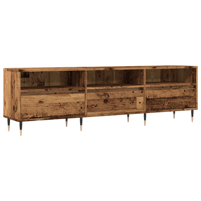 Comodă TV, lemn vechi, 150x30x44,5 cm, lemn prelucrat - WALTI WALTI