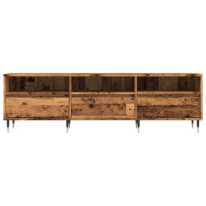 Comodă TV, lemn vechi, 150x30x44,5 cm, lemn prelucrat - WALTI WALTI