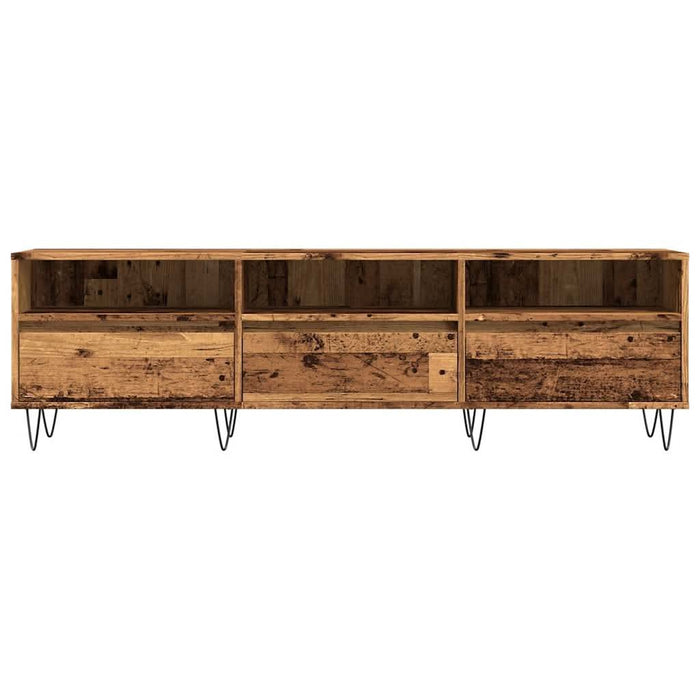 Comodă TV, lemn vechi, 150x30x44,5 cm, lemn prelucrat - WALTI WALTI