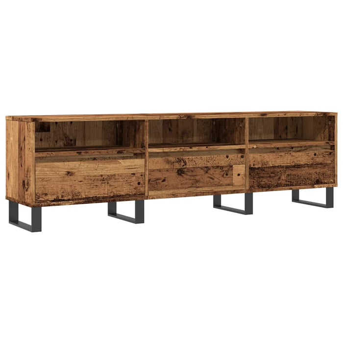 Comodă TV, lemn vechi, 150x30x44,5 cm, lemn prelucrat - WALTI WALTI