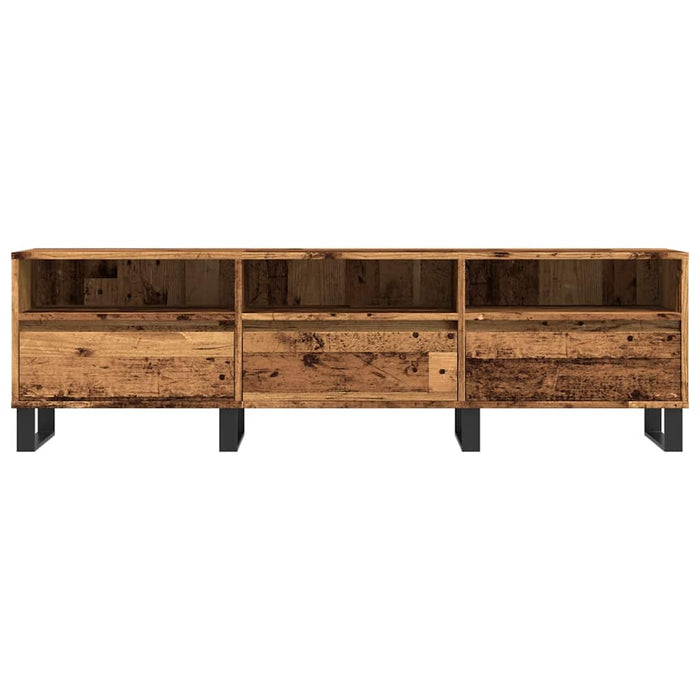 Comodă TV, lemn vechi, 150x30x44,5 cm, lemn prelucrat - WALTI WALTI