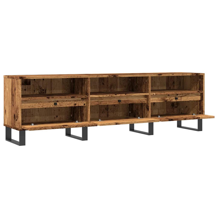 Comodă TV, lemn vechi, 150x30x44,5 cm, lemn prelucrat - WALTI WALTI
