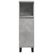 Dulap de baie, gri beton, 30x30x100 cm, lemn prelucrat - WALTI WALTI